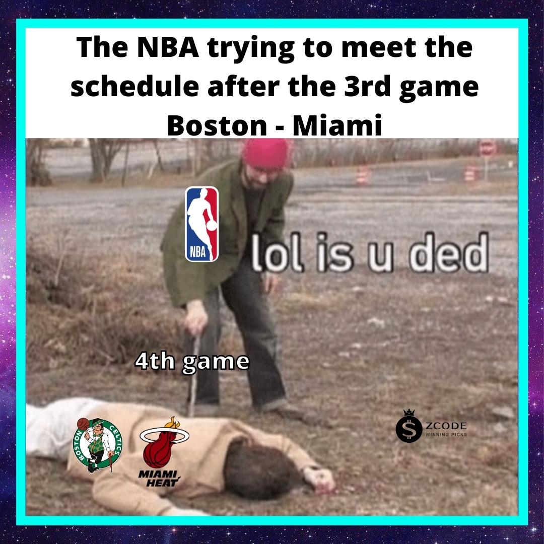 zcodesystempick's tweet photo. Heeyy wake up! You ok, right?😅
.
.
Like & share 💥👌🏻
.
.
.
#meme #memes #soccermemes #BBAlife #NBAlover #Nbateam #nba #celtics #boston #miamiheat #zcodesystem #zcode https://t.co/EJ6B7ZnH4c