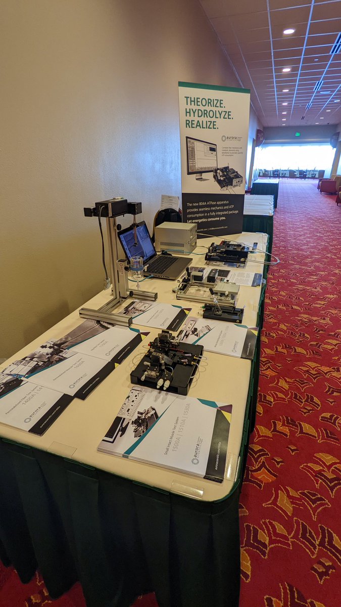 ChrisRand22's tweet photo. Ready to rock at #myofilament! Come check out the newly released #804A #ATPase https://t.co/PylxRd51DF