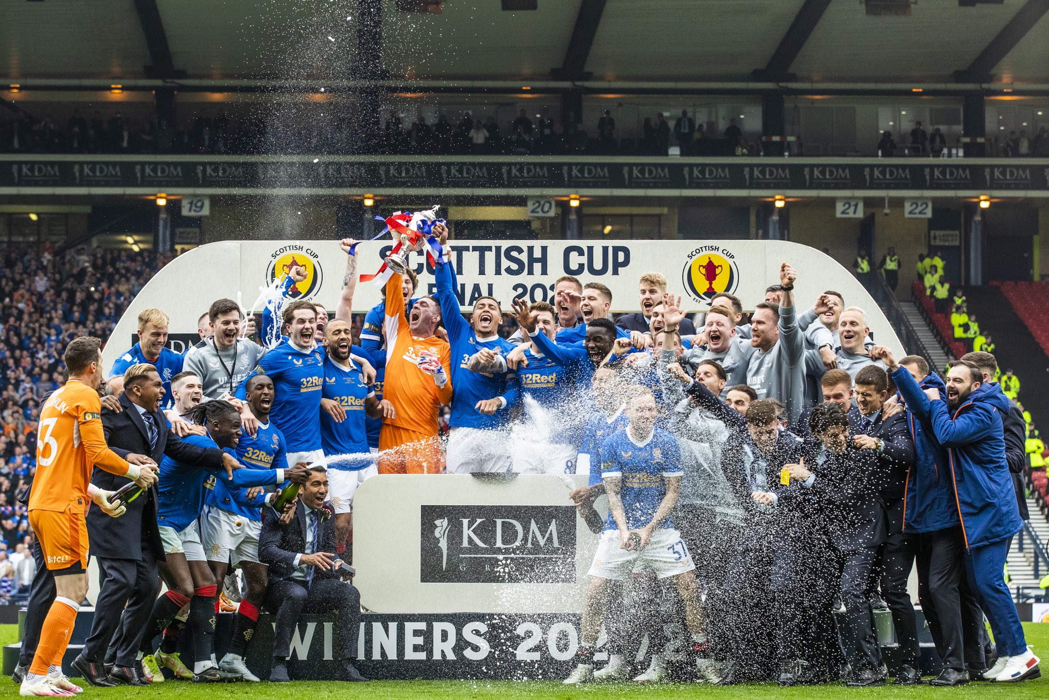 Ianis on Twitter: "Scottish Cup Champions ! 🏆💙 / Twitter
