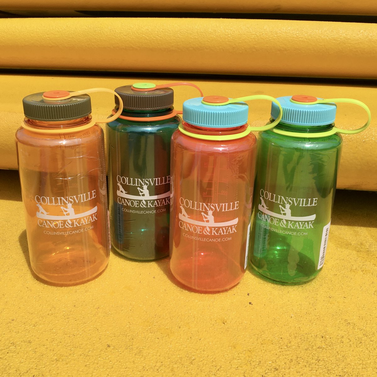 cvillecanoe's tweet photo. Stay hydrated out there! Our new Nalgene Bottles are in. Plus sun hats, sandals, and new colors for our classic T's. Stay chill in our gear and keep paddling!
#kayaksales #canoesales #kayakrentals #canoerentals #getoutside #visitcollinsville #outdoorslife https://t.co/nIIfKzLP3I