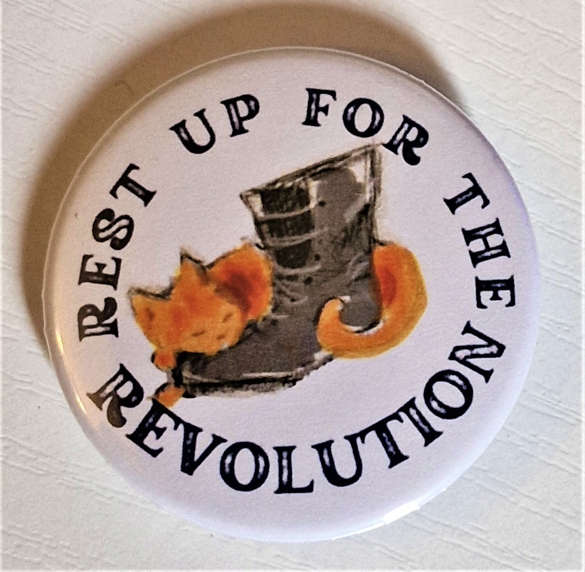 FionasWriting's tweet photo. Announcement: The Zine Fest items are now for sale on my new Etsy shop, along with the zine in my pinned tweet.

There is the Zine made from the @JortsTheCat article (the same but with more illustrations), stickers and badges of Become Unbutterable and Rest Up For The Revolution! https://t.co/V0tGaF071v