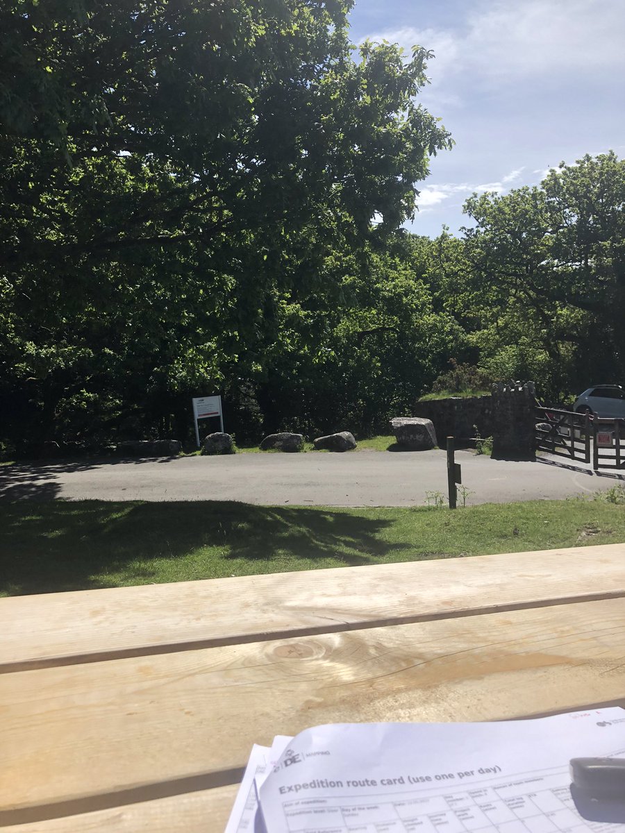 helesdofe's tweet photo. A great day for the Silver &amp; Gold training walks around Dartmoor @DofESouthWest @HelesSchool https://t.co/q8d1IdJi5X