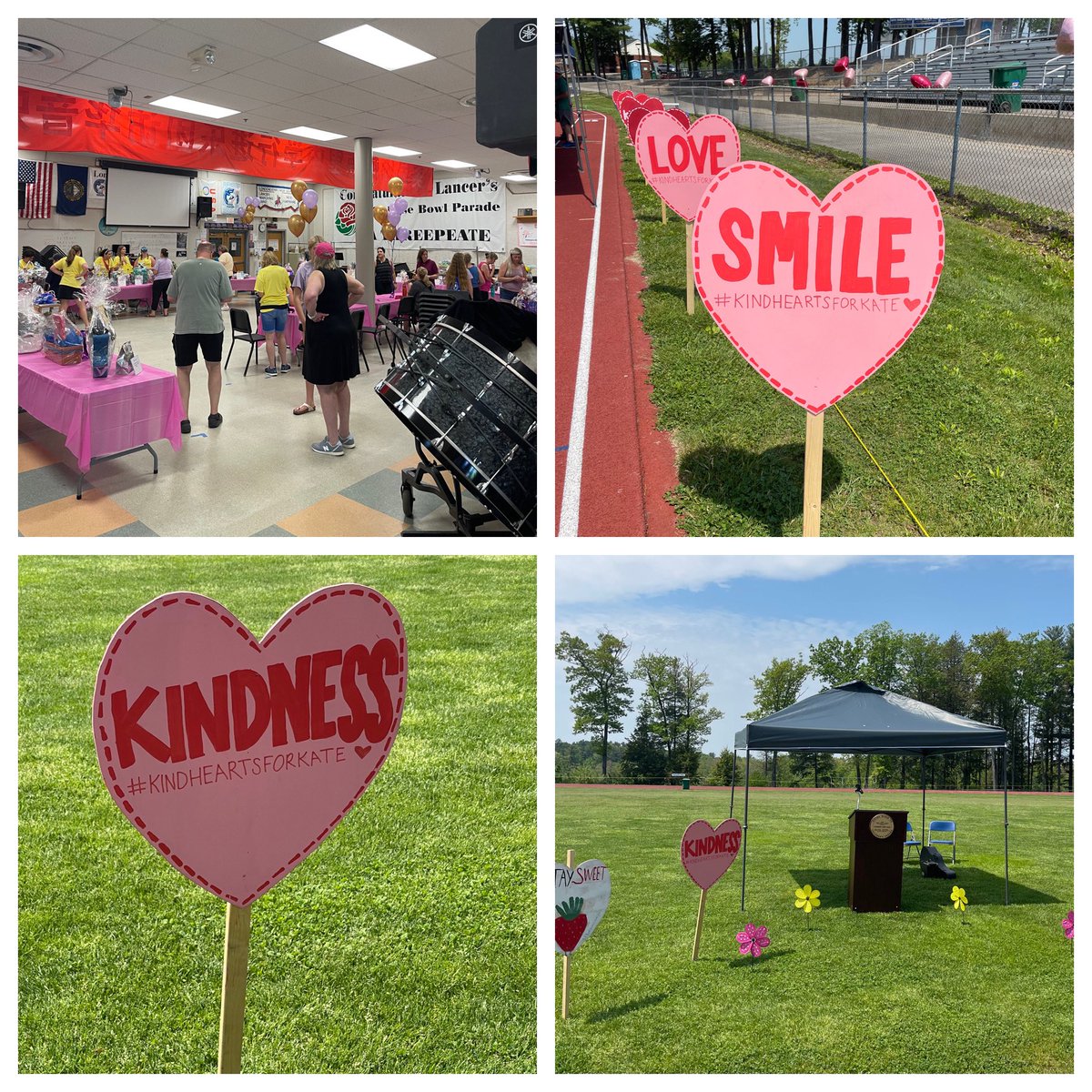 A beautiful day for Kate…Thank you to everyone who took the time to donate, organize, walk and perform today. Kindness Matters💛