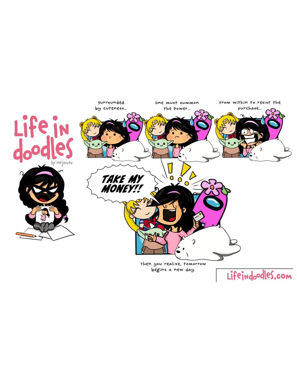 mejanzen's tweet photo. Resist the cuteness: https://t.co/w02ITXPBH4
#momcomics #momcomic #lifeindoodles #momartist
#comics #comic #momlifebelike https://t.co/s41PWEpUgb
