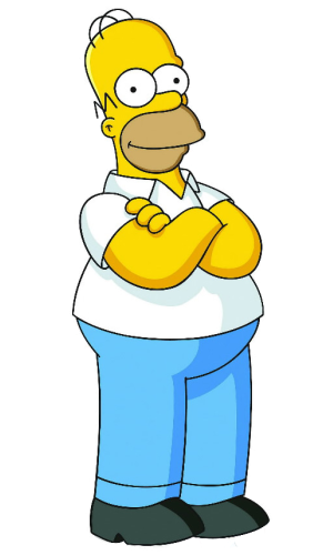 crossover_bot2's tweet photo. Would Homer Simpson and Carly get along well? https://t.co/zatfmzuJSC