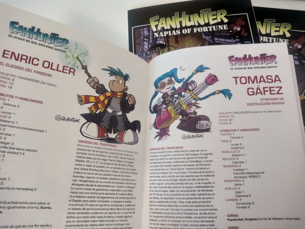 ⚠️ ATENCIÓN CONCURSO⚠️
¿Quieres conseguir THE LAST ejemplar físico del #NapiasOfFortune limited edition?
▪️Like y retweet a este mismo post
▪️Comenta este mismo post con tu NJ favorito del suplemento
¡Sortearé el ejemplar entre todos el día que termine el HILO DE REFERENCIAS! 👇