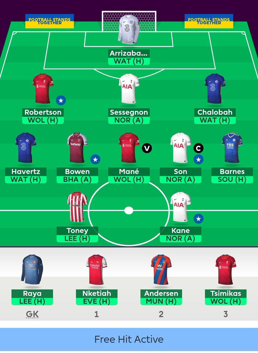 jaskiew's tweet photo. #FPLCommunity #FPL #LFC #GW38 #FH38
FH38 Team Reveal.
No City. Personal reasons.
Just wanted fun and decent differentials. Hopefully I have enough defenders starting and a full XII.
Good Luck All! https://t.co/DysrdEI3sv