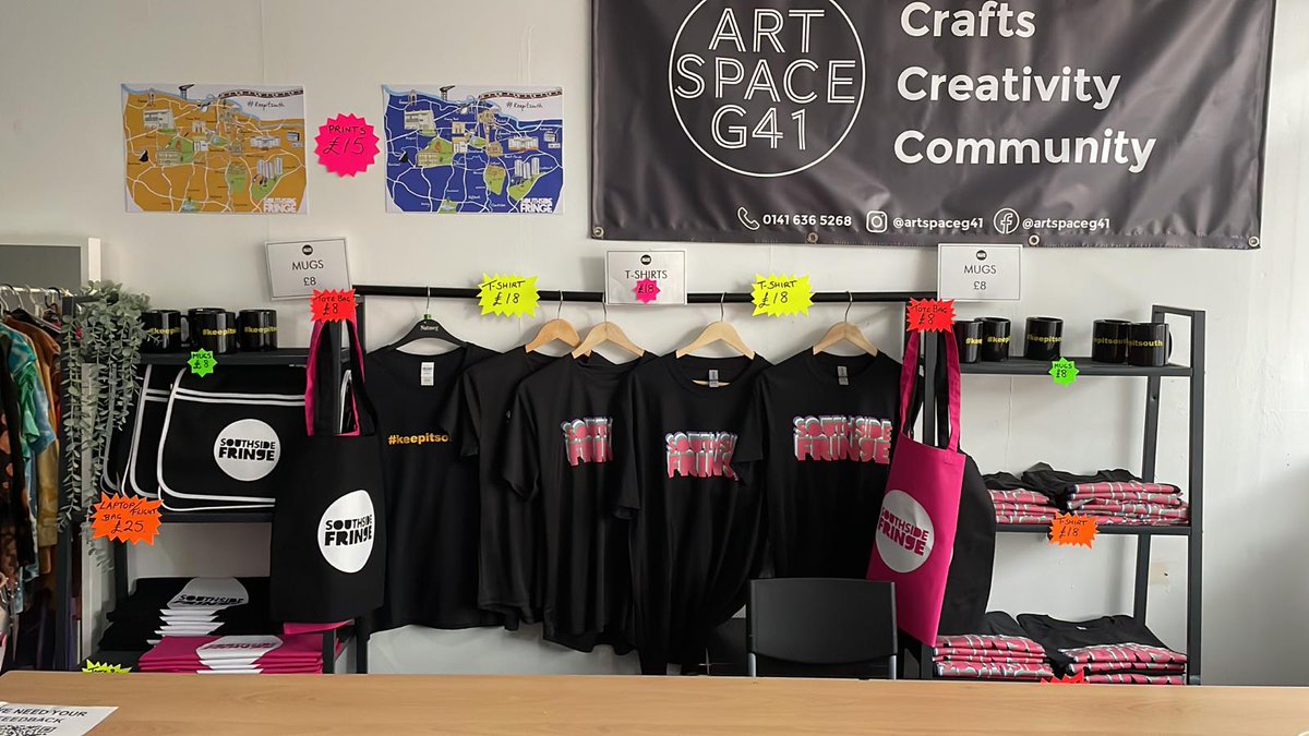 It's our final makers fair today and we're buzzing reflecting on the success we have had over the past week especially with the markets. Get yourself down to Shawlands Arcade today for the last hurrah browsing locally made goods all while our fab buskers provide the tunes ❤️