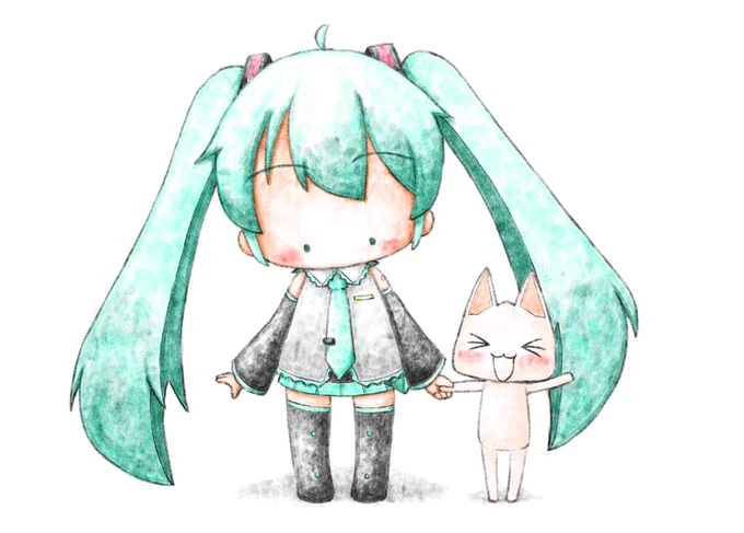 ミクさんとトロ。

#初音ミク #トロ 