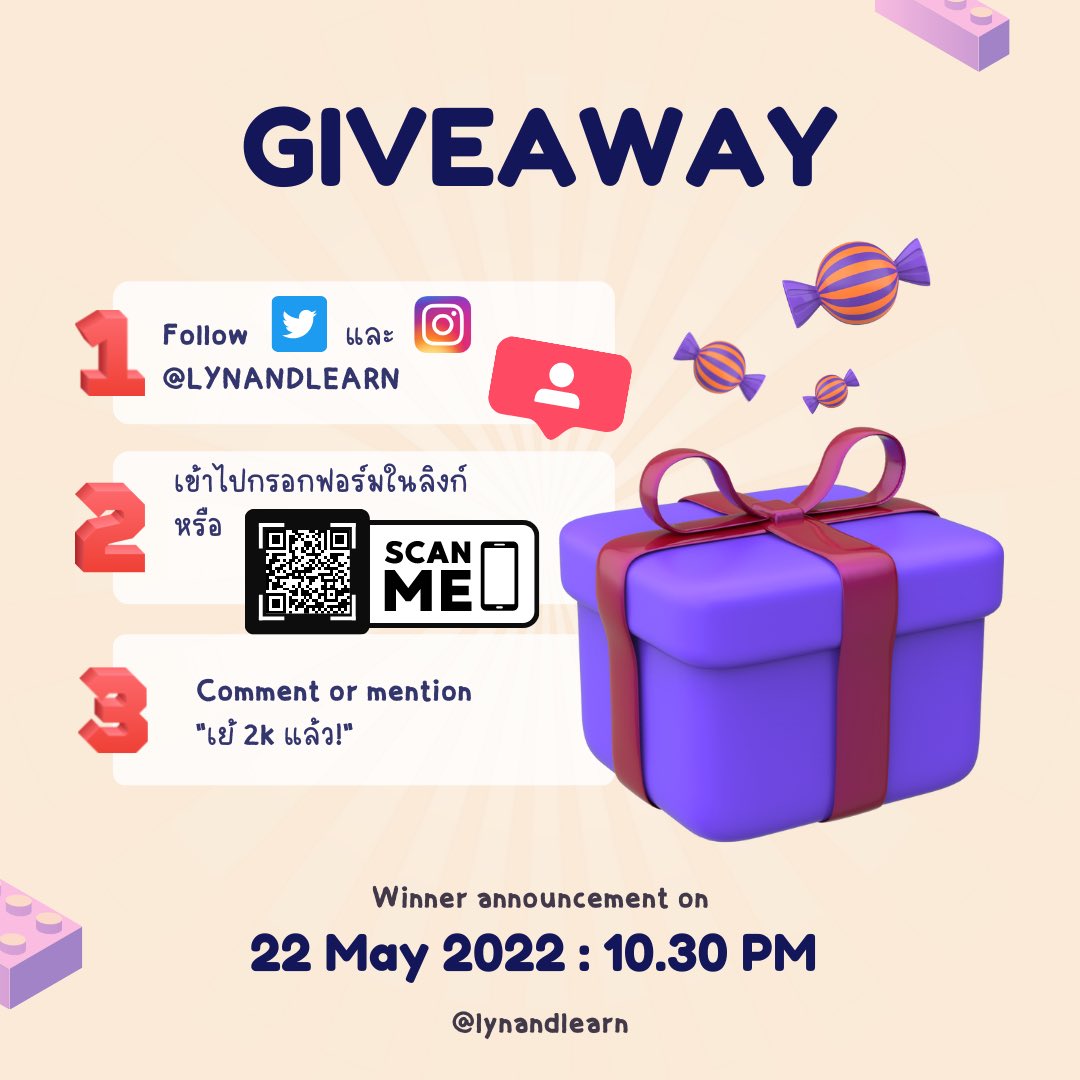 Lynandlearn's tweet photo. 🚌...𝗥𝗼𝗮𝗱 𝘁𝗼 𝟯𝗞 𝗳𝗼𝗹𝗹𝗼𝘄𝗲𝗿𝘀 ! 🧡
ขอบคุณทุกการ support ไม่ว่าจะเป็นจากลูกค้า นักเรียน หรือ น้องๆ ที่เข้ามาปรึกษา มาพูดคุย ลินลินรักทุกคนน้า👼🏻🤍 วันนี้ก็เลยมาแจก #Linlingiveaway อีกแล้วค่า : - )

⚠️รี+ฟอล⚠️ เข้าไปกรอกฟอร์มในเมนชั่น/สแกน รอผลเล้ยยย

#สอบged https://t.co/sHiLcT80E5