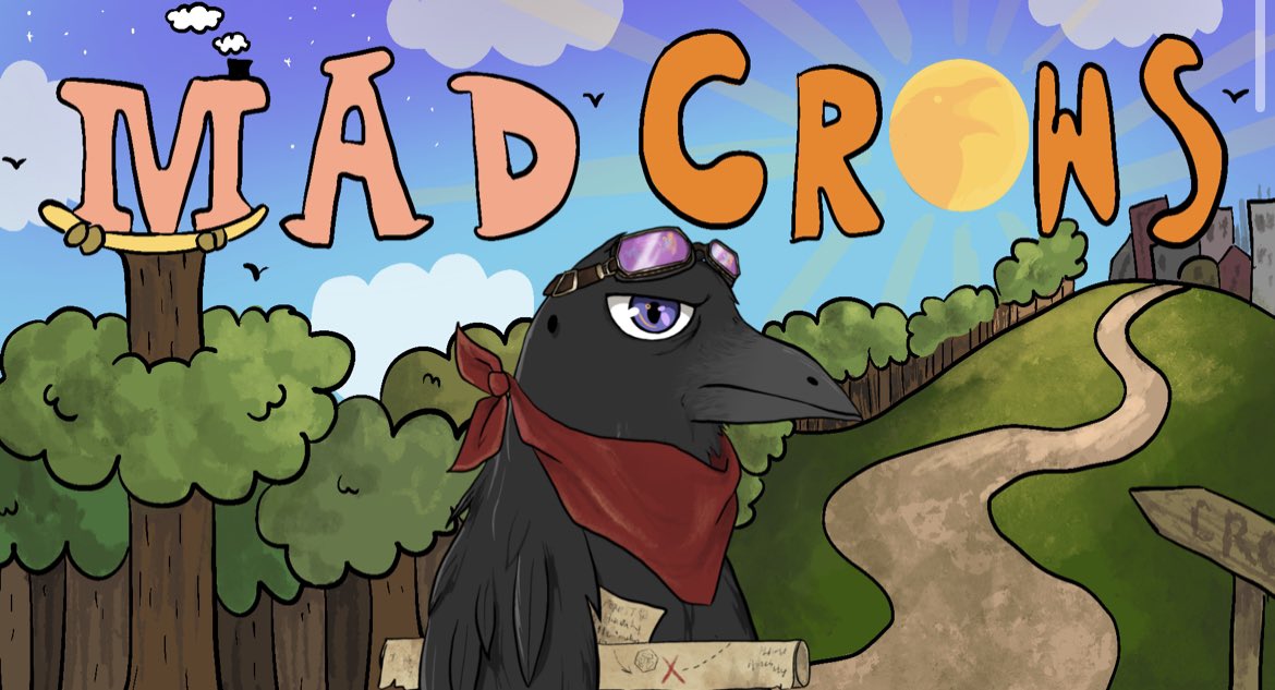 Moranutang's tweet photo. #Madcrows are launching today on https://t.co/UesJsrBowv. Stake $MAD and mint a MADCrow. Seriously don’t know why the @MadMeerkatNFT team aren’t talking about their utility for $MAD more! $MMF #madmeerkat #mmfinance #cro #crocrow #madcrow https://t.co/jG7T4coH8X