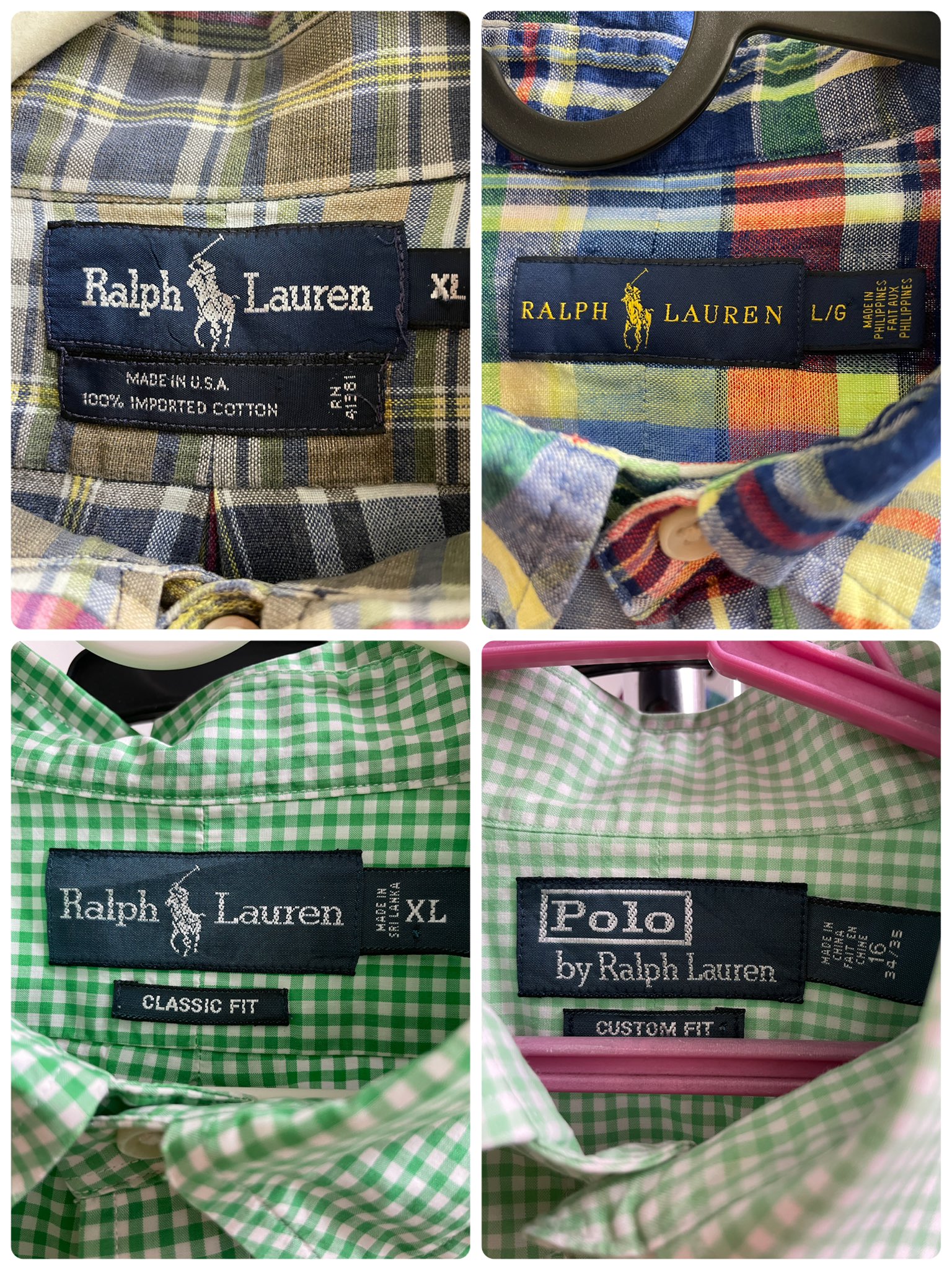 現行タグ/POLO RALPH LAUREN/ポロラルフローレン エンブレム刺繍