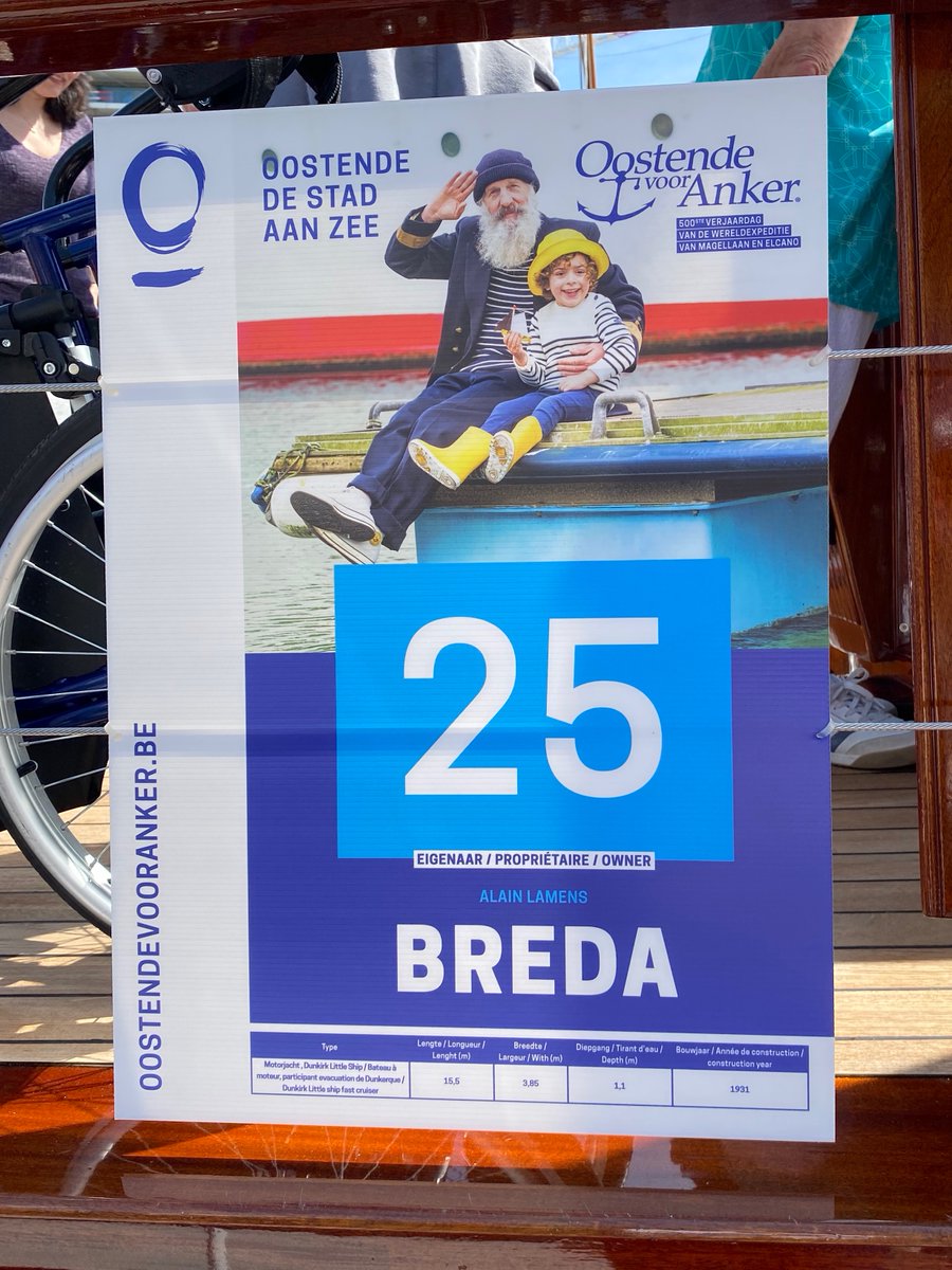 RoyalBrussels's tweet photo. Thank you @OostendeVrAnker - you were amazing!
82 years ago these @Dunkirk_Ships were days away from lifting soldiers from the beaches in #OpDynamo
Massive thanks to the current, past and future owners for restoring these beauties.
@Breda1931 #Mimosa #Hilfranor @Dunkirk1940M https://t.co/E02YrIeEBz