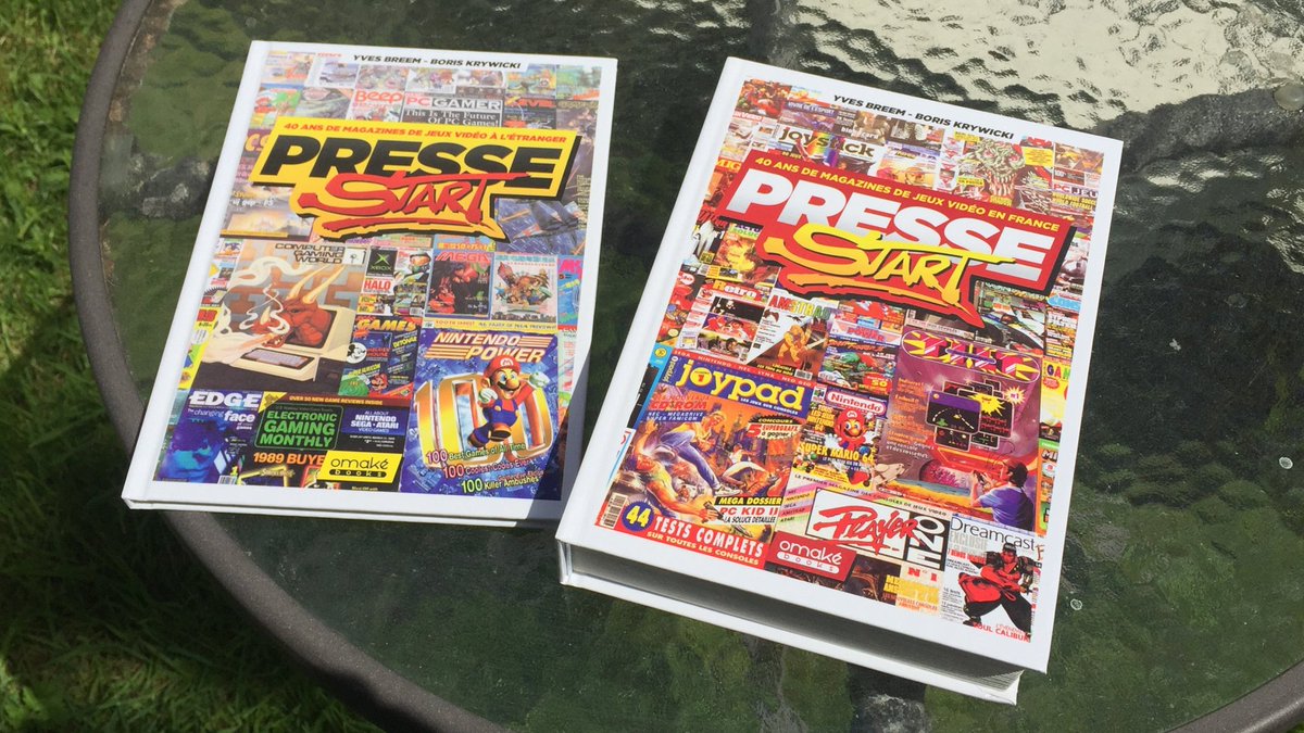 Gamrok's tweet photo. Il est temps de commencer la lecture de ces livres consacrés à la presse JV française ! (et étrangère) 📖

Cela fait trop longtemps qu'ils étaient dans mon backlog 🙂

#PresseStart #OmakeBooks #RetroGaming #PresseJV #VGBook https://t.co/PK70Le9cl8