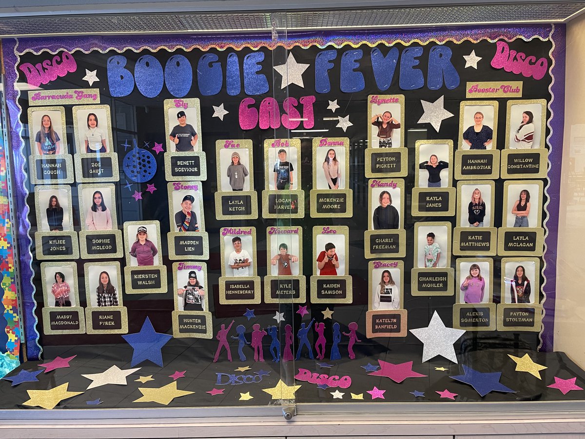 KennDrama's tweet photo. @EPEC3 Students are getting excited to visit the 70s in their dessert theatre, Boogie Fever, June 8 and 9. #ThanksToYouHalifax @HRCEFineArts @beckykentHRM https://t.co/CBcsnY7Uyh