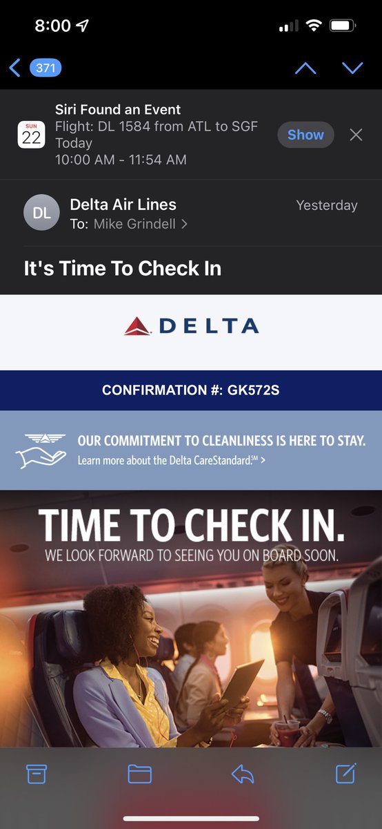 mgrindell's tweet photo. @delta @edbastian totally not good to cancel our flight this AM https://t.co/SOxMrW3P1c