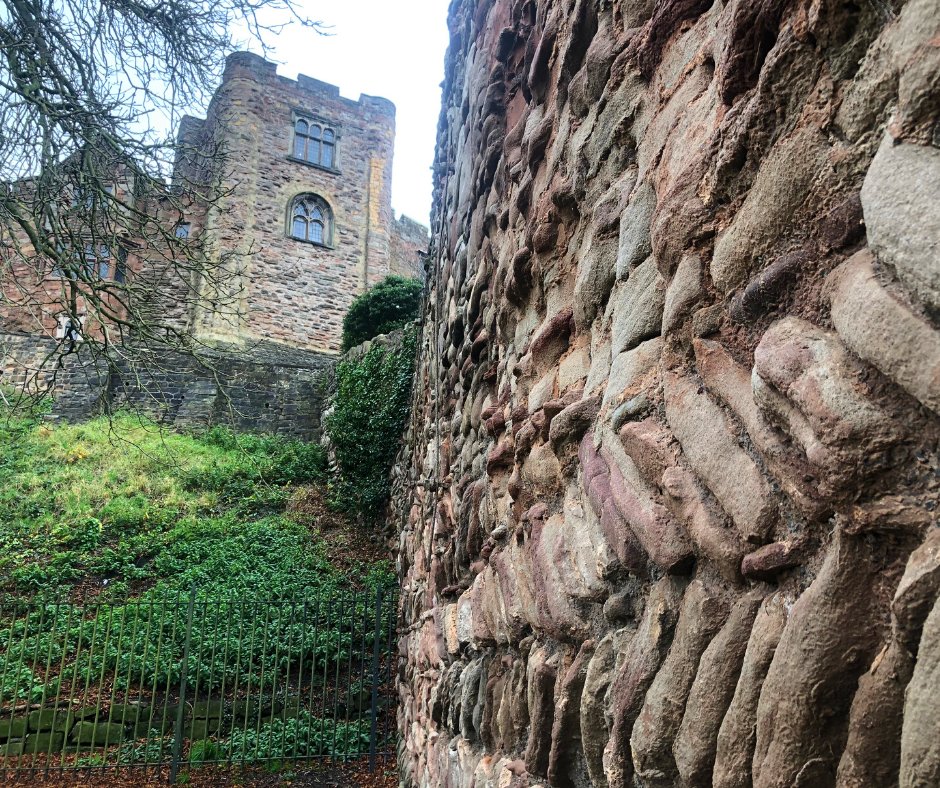 Tamworth Castle on Twitter "🧱This is our Herringbone Wall Named for