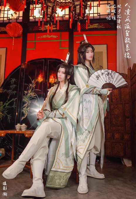 [人渣反派自救系统/沈清秋]
沈垣:らん
沈九:ゆう
photo:はち 