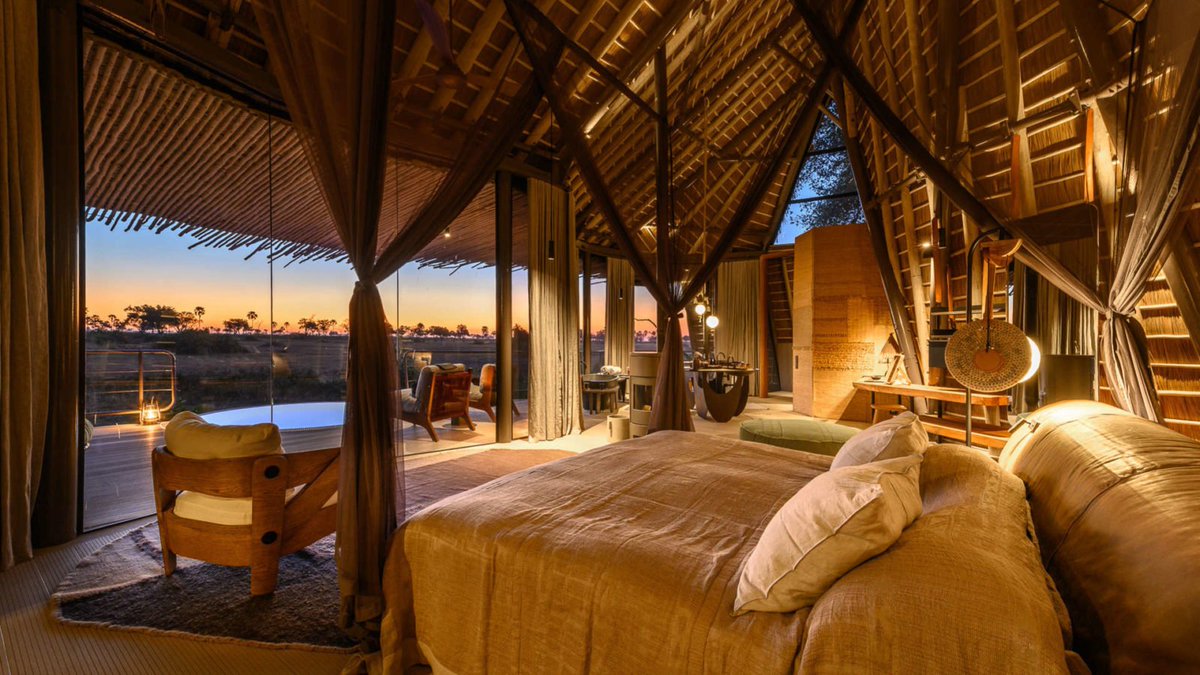 MuthaigaTravel's tweet photo. Situated on a private island in the heart of the Okavango Delta, Jao Camp offers an unbeatable luxury African safari experience within one of Mother Nature's true masterpieces.
#jaocamp #okavangodelta #botswana #wildlife #natgeo #safari https://t.co/pWrw8Wztnh