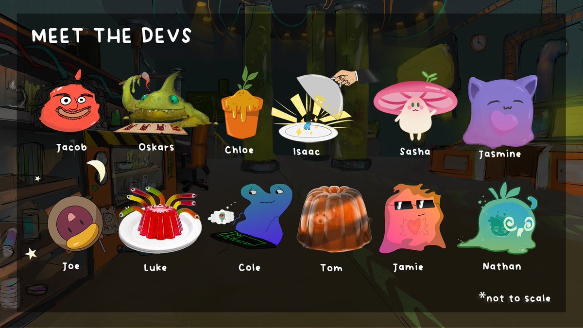 Here's the Team!

All links are below so please check them out if you haven't! 🧠💕