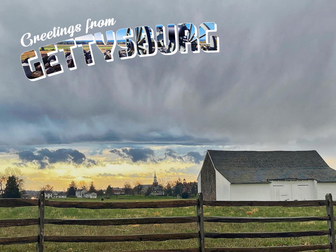 DestGettysburg's tweet photo. ☀️ Wishing everyone a beautiful Sunday, via this #SundayPostcard from #Gettysburg, #Pennsylvania!

#GettysburgInspired IG 📷 shot by lizbukowski https://t.co/m0Gcbq0Upr