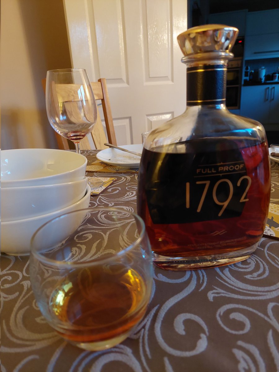 DavidSRogers85's tweet photo. Simply put thiss went down very well last night, there's a good reason why this scooped 2020 World Whisky of the Year, just delicious #1792fullproof #Bartondistillery #bourbon #WorldWhiskyDay https://t.co/zn3GmjkTFw