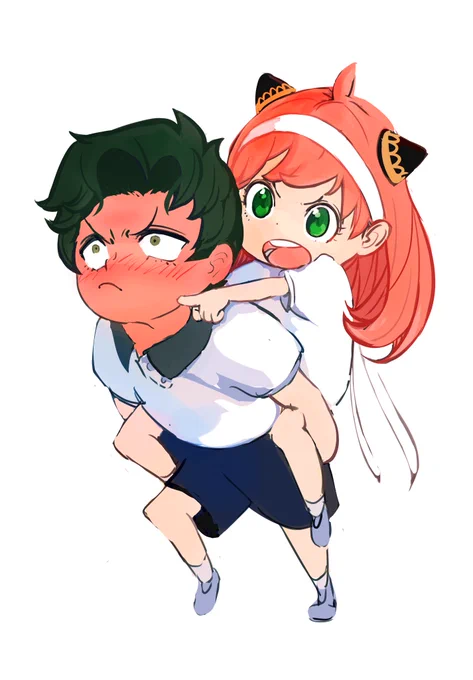 がんばれじなん!
#ダミアニャ 
#SPY_FAMILY 