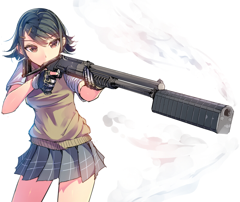 「こんな銃を描いてたっけな～…
(※8年前の絵 」|daitoのイラスト