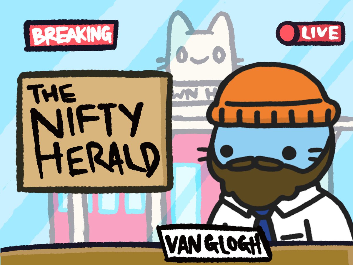 Streaming live from the Cooltopia Town Hall!

theniftyherald.com!