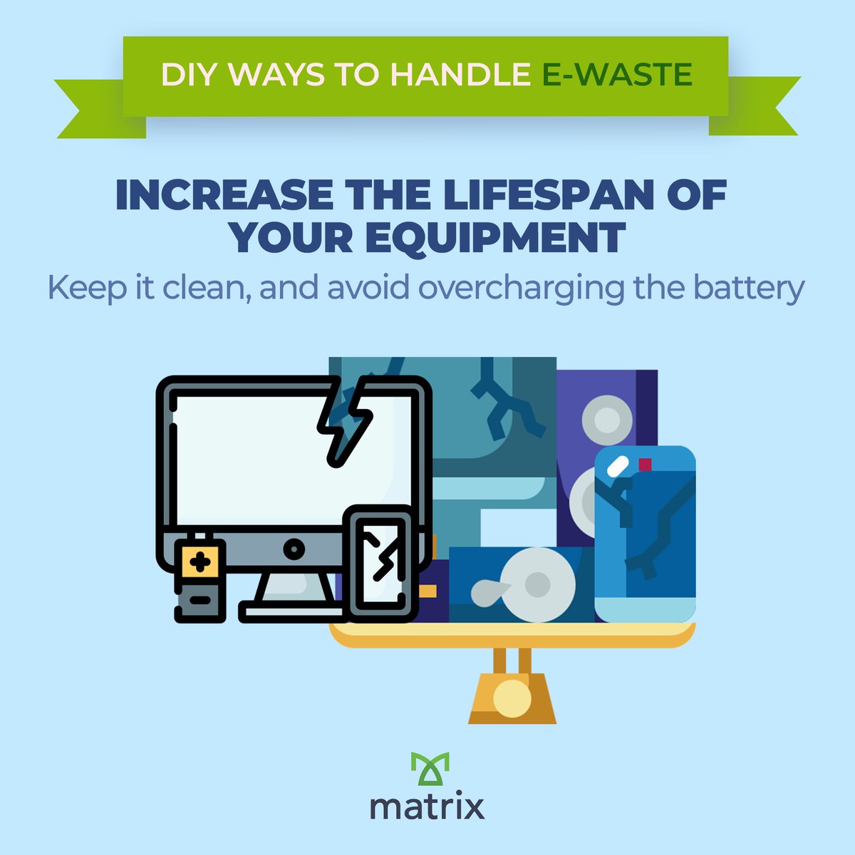 teammatrixsays's tweet photo. Did you know...
Even though the most well-known myth is that e-products always have a shorter lifespan, the truth is that you can try a variety of methods to extend the life of your equipment.
#ewaste #wastemanagement #makebestfromwastewithmatrix #matrixverse #shopmatrix https://t.co/oNABk6owoT
