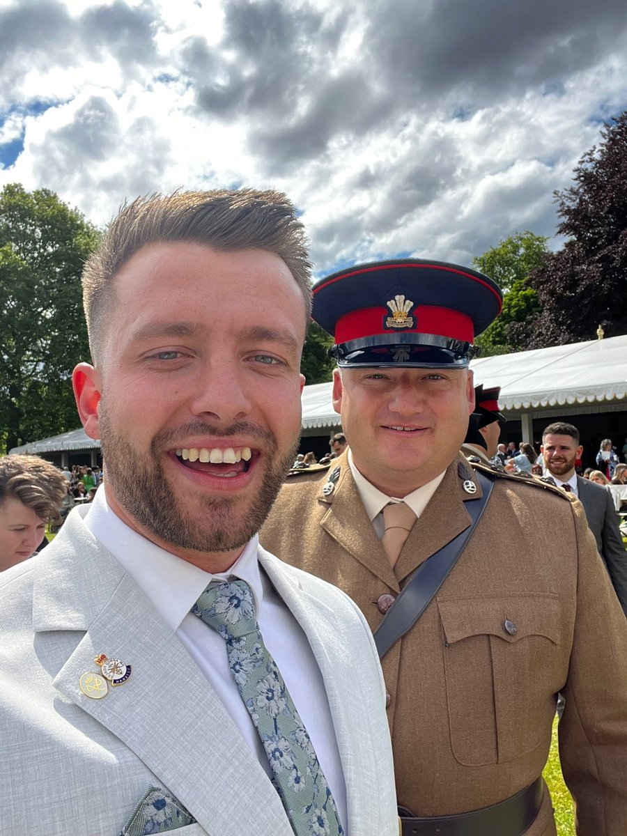 Kyle James (@kyle_james_86) on Twitter photo Fantastic Day at the Garden Party in Buckingham Palace on Friday for the <a href="/DofE/">The Duke of Edinburgh’s Award</a> Gold Award Presentation! 😃 Nice to catch up with some ex cadets and CFAVs from <a href="/DandGACF/">Dyfed & Glamorgan ACF</a> and as always, another great talk from <a href="/sally0range/">Sally Orange MBE</a>. Well Done All! 👏 🥇 #InspireToAchieve #EveryCadet Fantastic Day at the Garden Party in Buckingham Palace on Friday for the <a href="/DofE/">The Duke of Edinburgh’s Award</a> Gold Award Presentation! 😃 Nice to catch up with some ex cadets and CFAVs from <a href="/DandGACF/">Dyfed & Glamorgan ACF</a> and as always, another great talk from <a href="/sally0range/">Sally Orange MBE</a>. Well Done All! 👏 🥇 #InspireToAchieve #EveryCadet
