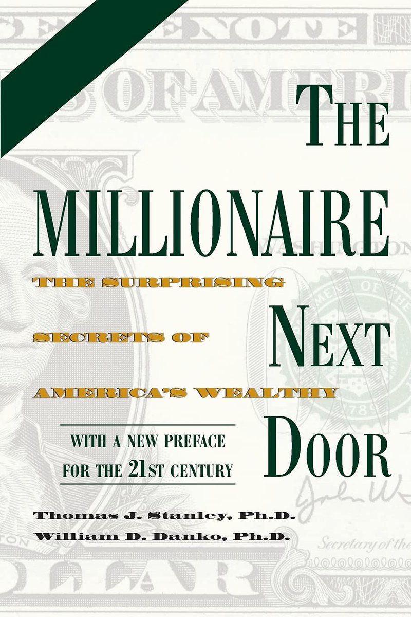 <a href="/JLCollinsNH/">JL Collins</a> 2. The Millionaire Next Door 

If you've just come into the personal finance game, this is where you should start 

You'll learn about the fundamentals of personal finance with simple, consistent instructions to help you develop good practices from the very beginning.
