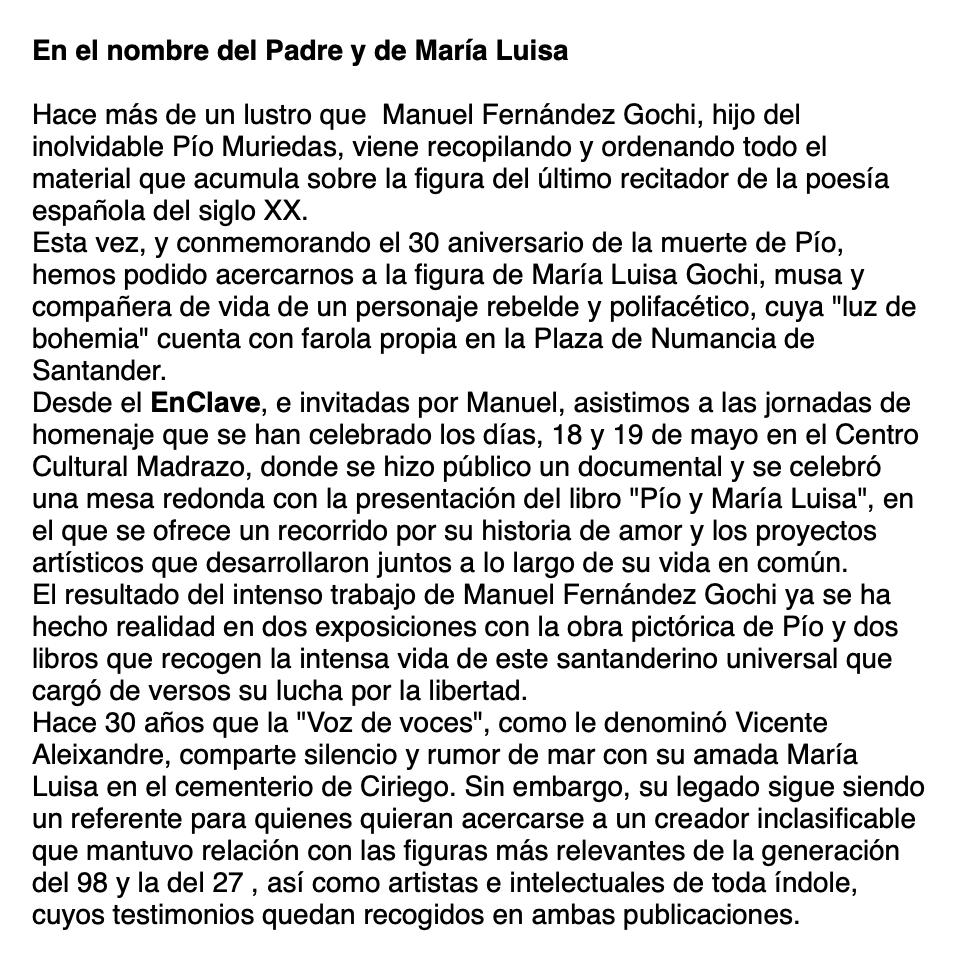 ForoEnclave's tweet photo. En el nombre del Padre y de María Luisa
.
#ForoEnclave #piomuriedas https://t.co/uFon6bONbh