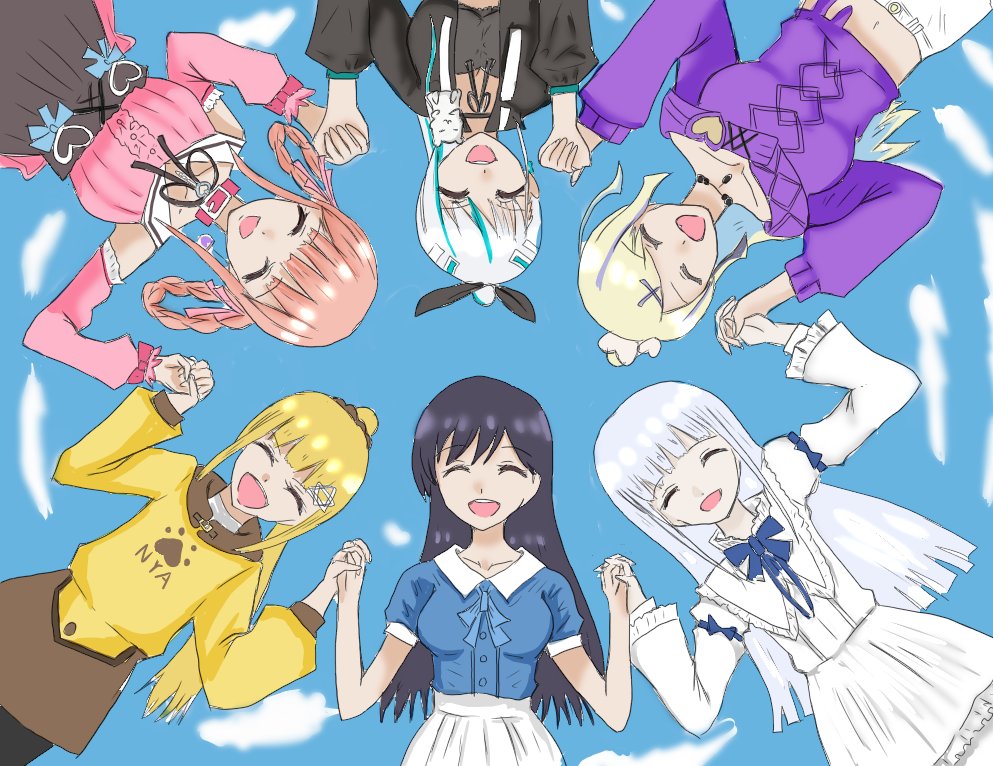 #上手いとか下手とかそういうのは関係なく自分が気に入っている絵を4枚選ぶ選ぶ見た人もやってくれたら嬉しいな 
可愛い子がいるんですよ、#ぼいそーれ っていう
V声優の子達なんですけど 
