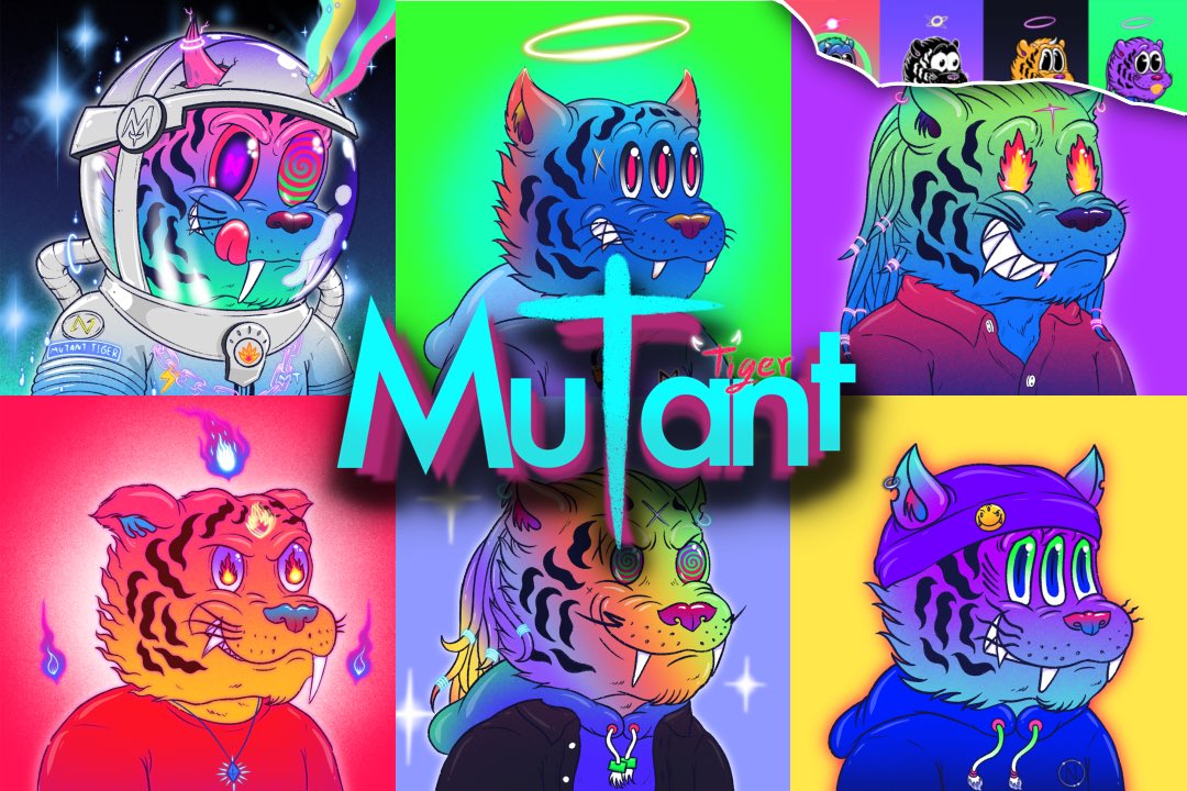 The mutant tiger has left the lab. 
What happens when the tigers unite?
🔥🔥🔥🔥🔥🚨
paras.id/publication/mu…

#NFTCommmunity #NFTTHAILAND #NEAR #nearNFTs #NFTcollections