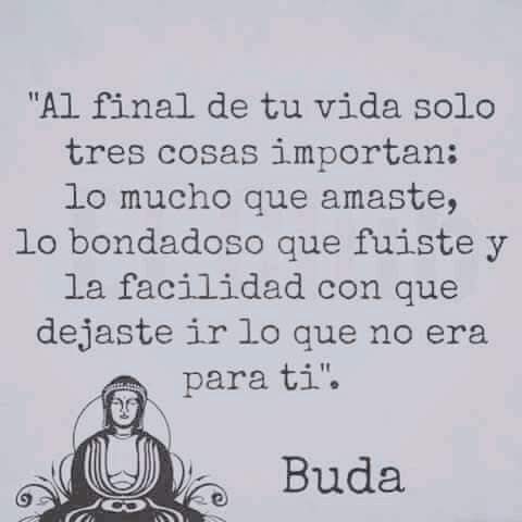 Frase Buda vía @Magia_y_versos