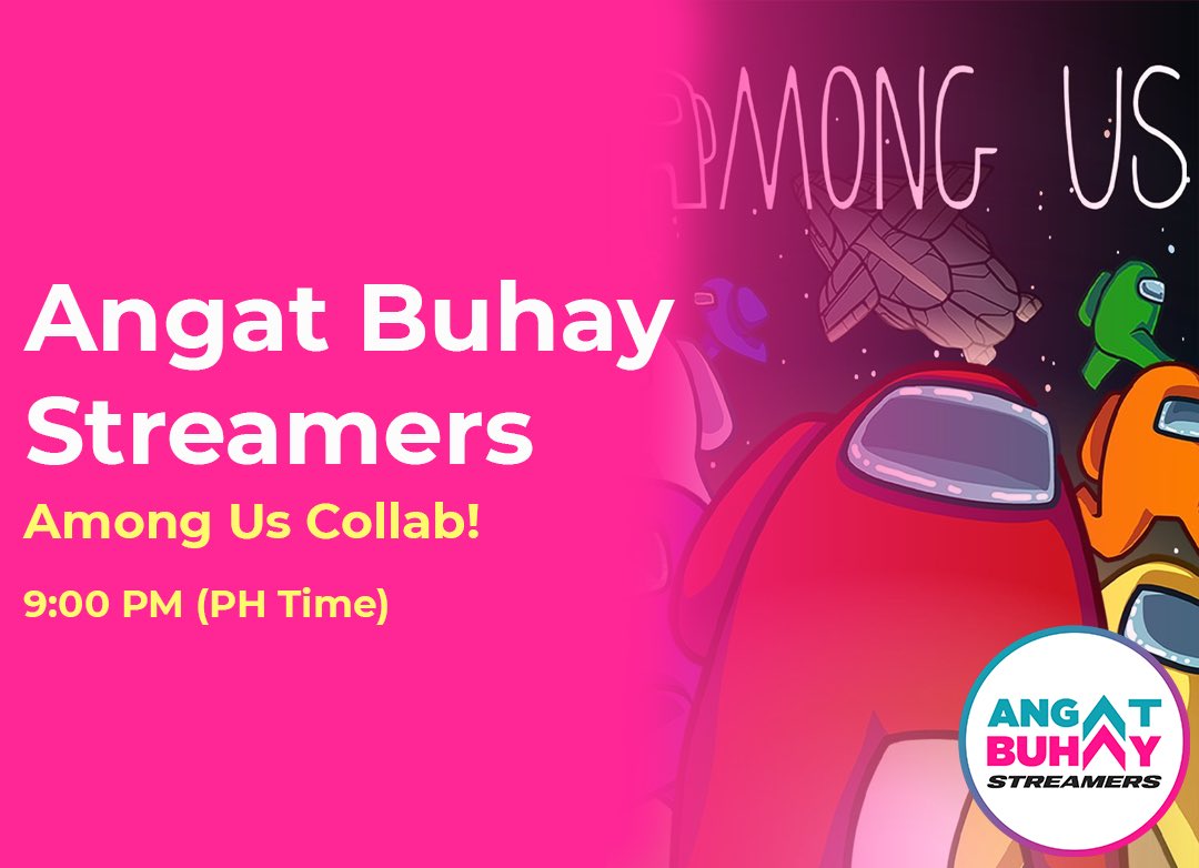 Streamers4Leni's tweet photo. There is one fake news peddler among us 👀👀👀

Watch our Angat Buhay Streamers compete with reason in Among Us!

Live tonight at 9PM (GMT+8) in the channels included in this thread: https://t.co/yiz5ZrwlKE