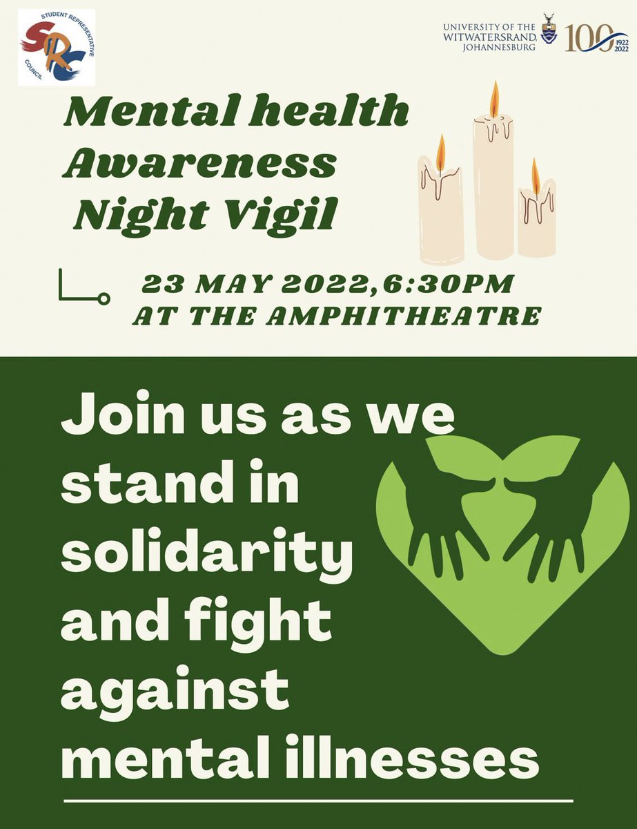 ‼️ATTENTION‼️ Hello Witsies! As we approach exam season, join us in dismantling the stigma and myths around mental illnesses. We need to normalise having intimate and genuine conversations around the impact of mental illnesses on our academics.