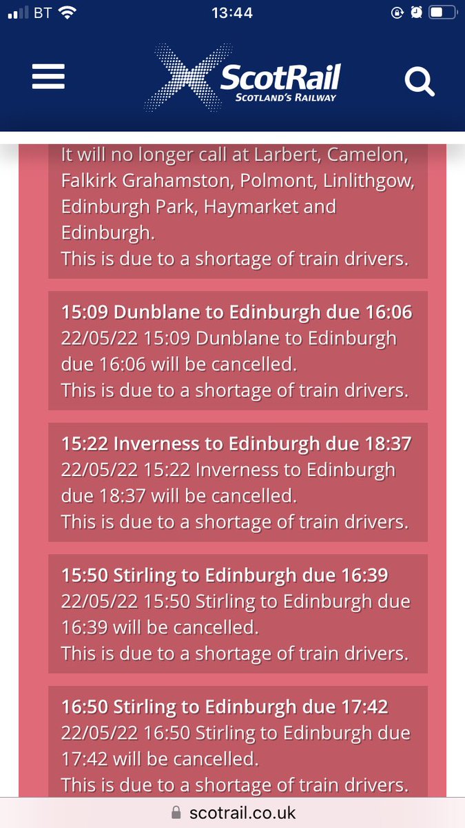 EdinburghElle's tweet photo. Wow how am I going to get to Edinburgh today?!? #scotrailfail https://t.co/nHRT2AlbYP