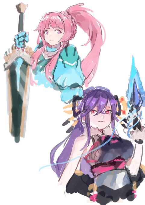 たまにはワーフリ描かないと 