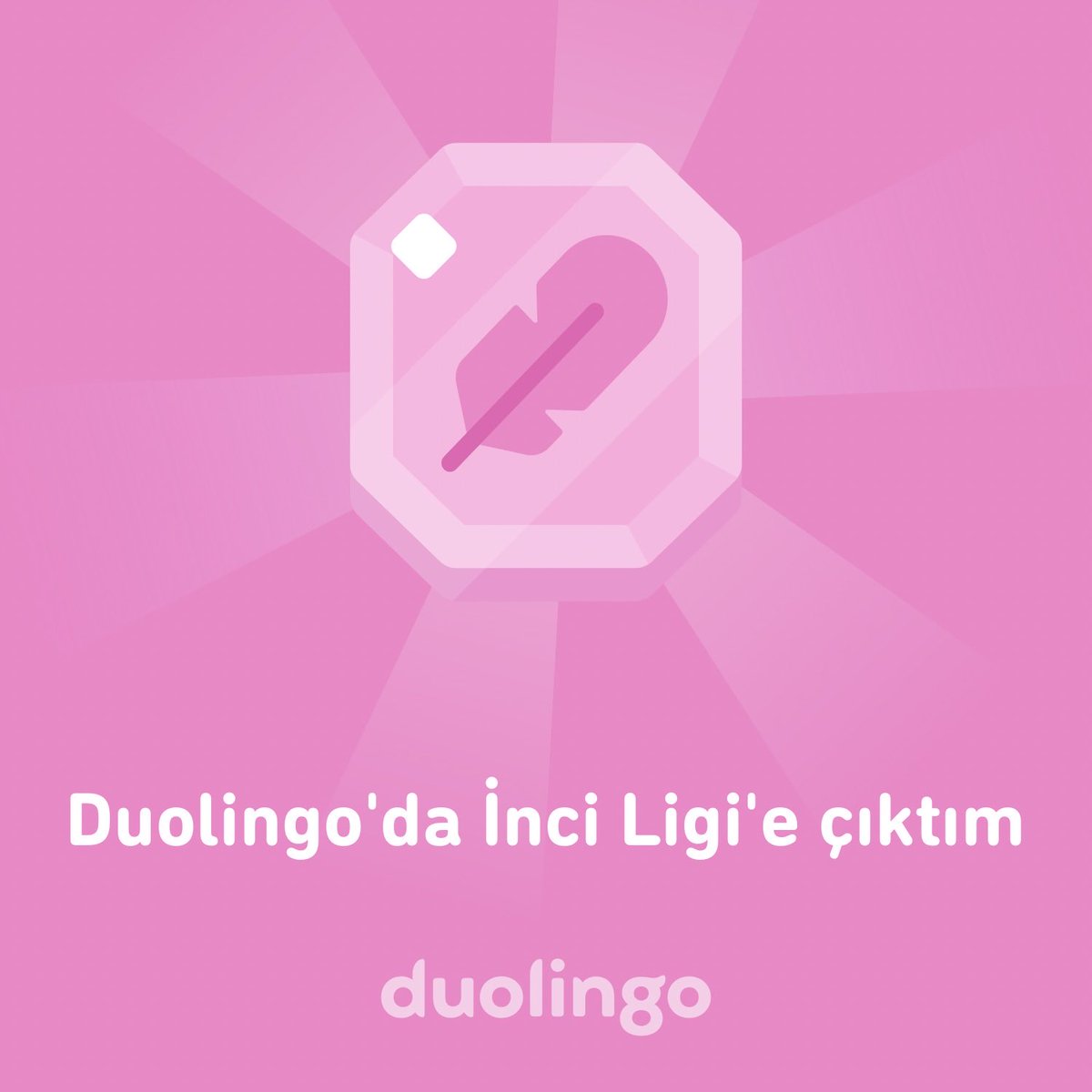 Duolingo'da puan tablosunda ilerliyorum! Duolingo'da dil öğrenmek ücretsiz, eğlenceli ve etkili.  Bana katılmak ister misin? invite.duolingo.com/BDHTZTB5CWWKTC…