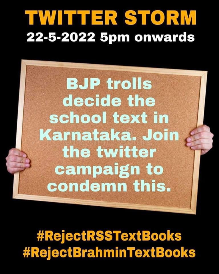 najmunzm's tweet photo. #RejectRSSTextBooks 
#RejectBrahminTextBooks https://t.co/9hbLKLPHuO
