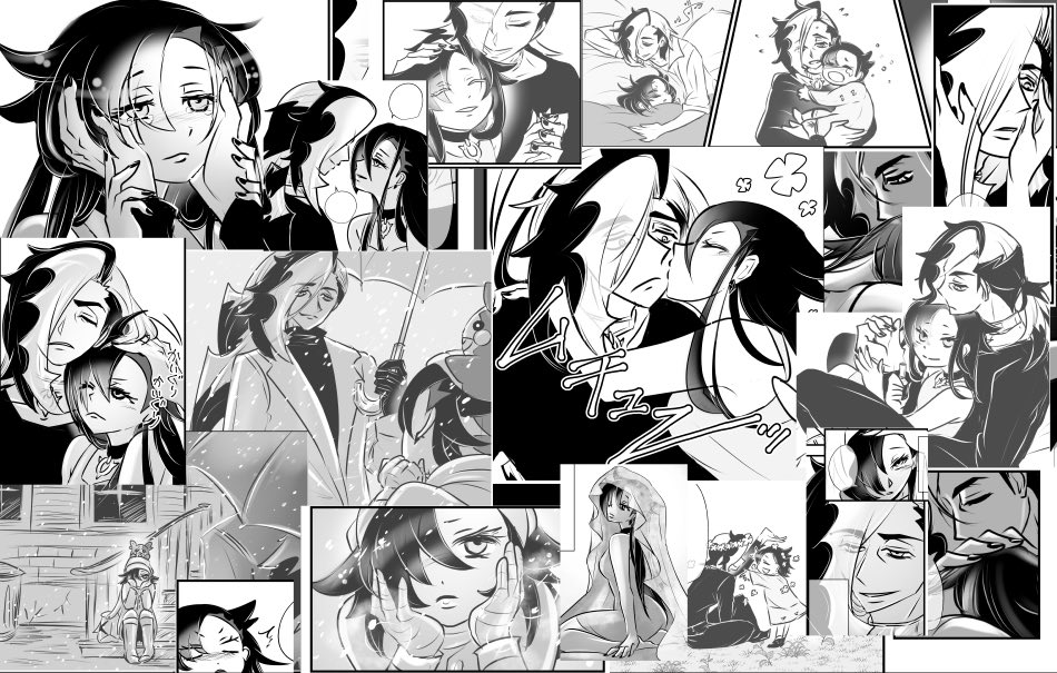 スパイク兄妹漫画進捗 投げてませんよ 仕事が鬼だけど隙間時間にじわじわ描いてます 