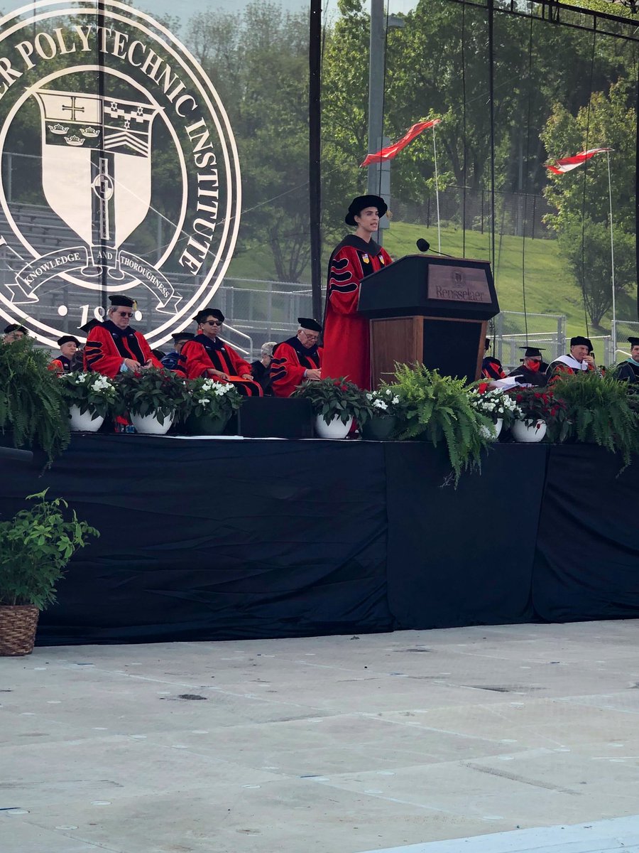 PelhamJackie's tweet image. What an incredible honor to speak at #RPI2022 commencement! 

Congratulations to the class of 2022, the future is bright!🤩

Thank you to my amazing support network, I could not have done it without you! 

@rpi @jennifermhurley