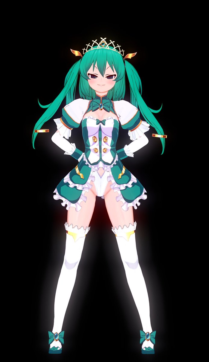 クロさんにアドバイス頂いてティアラにしてみました
hmm,,,kawaii... 