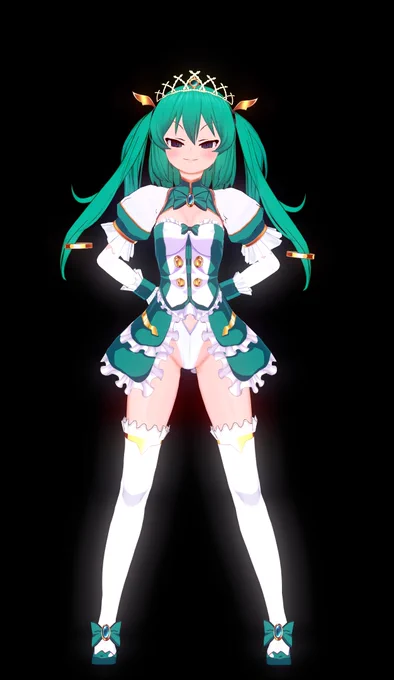 クロさんにアドバイス頂いてティアラにしてみました
hmm,,,kawaii... 