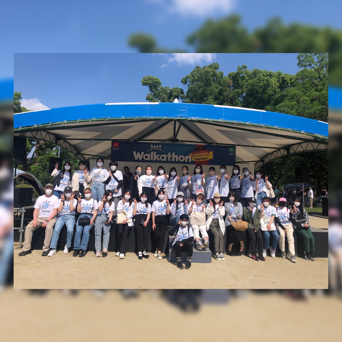 ohka_eigo's tweet photo. #walkthon2022
#ボランティア活動 
#vollunteer 

ボランティアに参加したSLADEの皆さんお疲れ様でした！！ https://t.co/q3LKfM6cd4