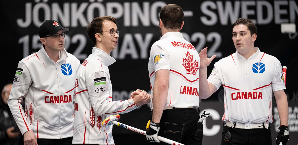 CurlingCanada's tweet image. Canada’s @Team_Purcell20 is taking home the bronze medal after emerging victorious on Sunday at #WJCC2022!

Read our game story ➡️ bit.ly/3wKm6gN