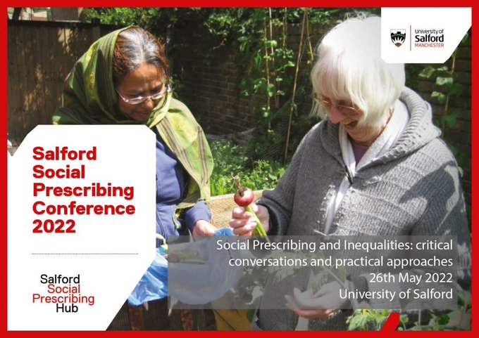 Have out tweets as this years <a href="/SP_champScheme/">NHS Social Prescribing Student Champion Scheme</a> #socialprescribing champions piqued your interest in finding out more about the subject? Why not join @JulesPentney at the @SalfordSPx event this week.  Just £10 for a ticket if you are a student or link worker. #expandyourmind