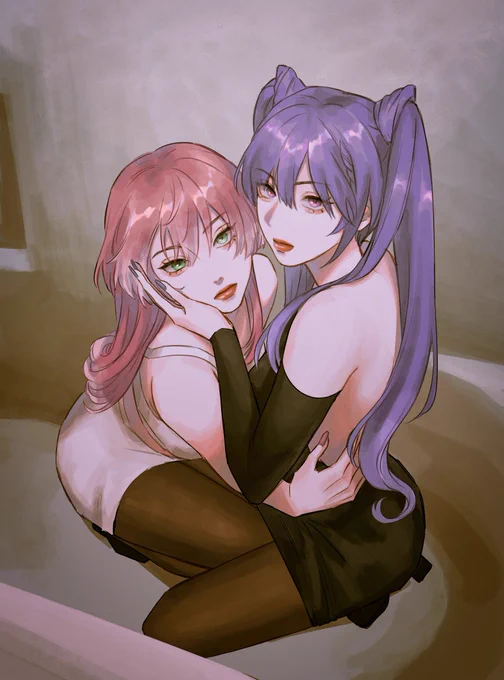💗💜 